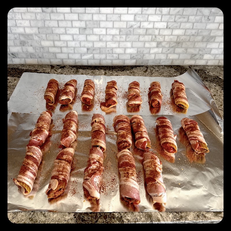 Prepared for grilling
